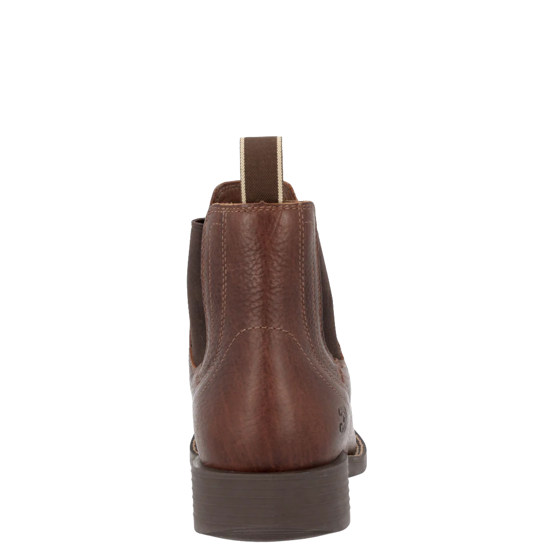 Durango Mens Shyloh Roasted Chestnut Leather 5" Chelsea Boot