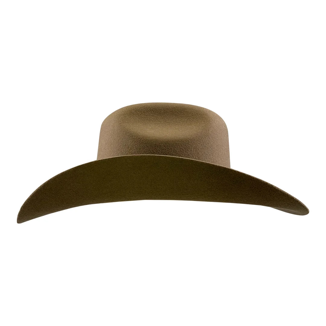 Tombstone 10 Stars Texan Wool East West Cowboy Hat - Nutria