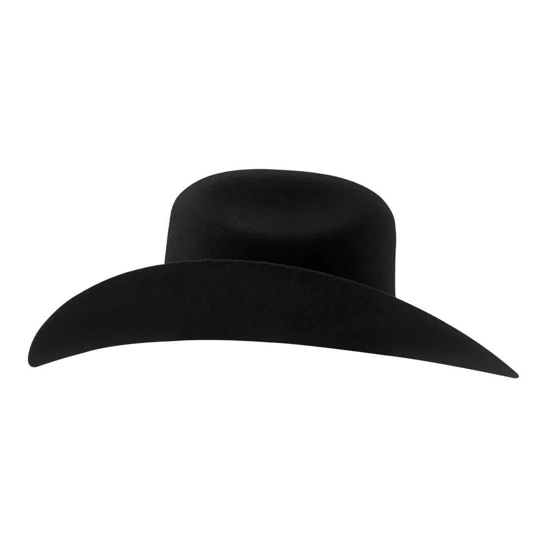 Tombstone 10 Stars Texan Wool East West Cowboy Hat - Black