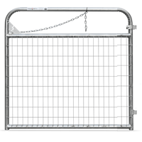 Canadian Wire Mesh Gate, Galvanized 4 FOOT