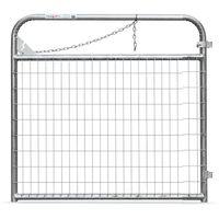 Canadian Wire Mesh Gate, Galvanized 4 FOOT