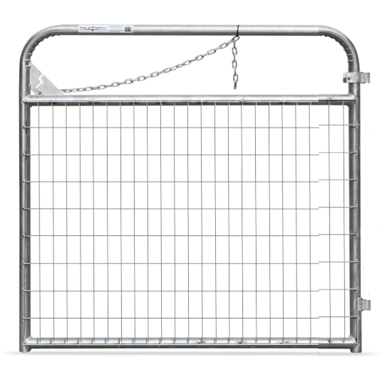 Canadian Wire Mesh Gate, Galvanized 4 FOOT