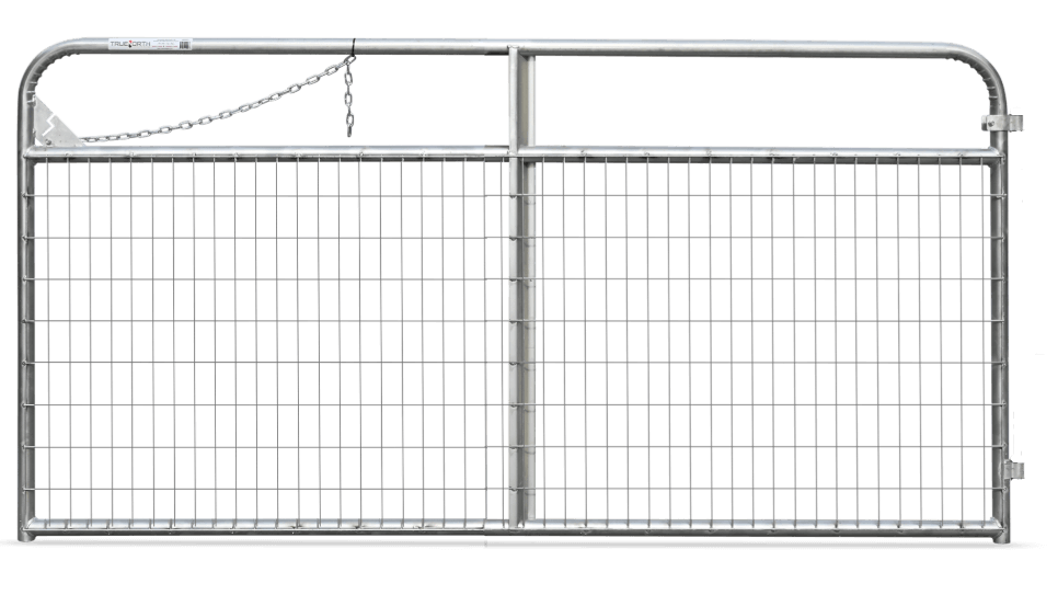 Canadian Wire Mesh Gate, Galvanized 8 FOOT
