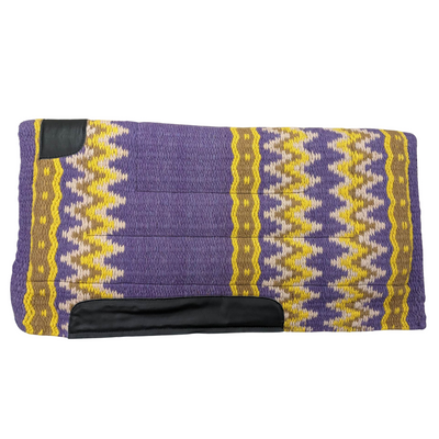 COUVERTURE DE SELLE NAVAJO AVEC DESSOUS EN POLAIRE - 91,4 cm X 86,4 cm