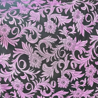 Nordic Star Fly Sheet Purple Leaf Motif - Standard Neck