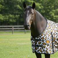 Nordic Star Fly Sheet Giraffe Print  - Standard Neck