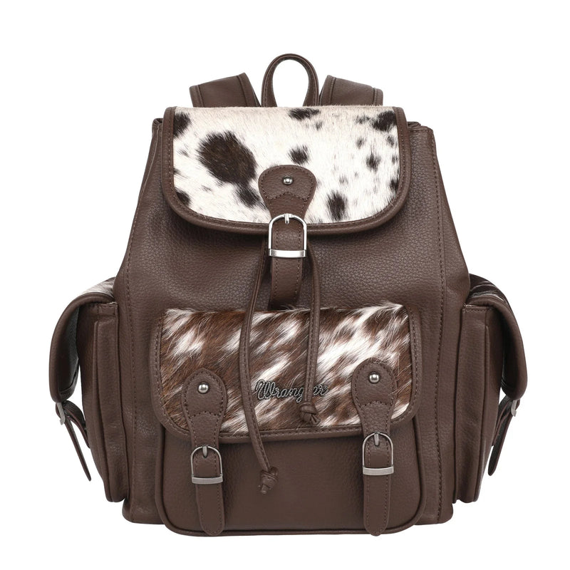 WRANGLER HAIR ON COWHIDE BACK PACK