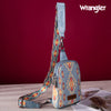 WRANGLER AZTEC PRINT CROSSBODY SLING CHEST BAG