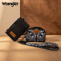 Wrangler Paisley RFID Blocking Card Coin Pouch Set