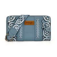 Wrangler Braided Paisley Bandana Wallet