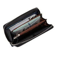 Wrangler Lace Floral RFID Blocking Zip Around Wallet