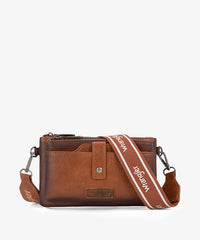 WRANGLER DUAL ZIPPER CROSSBODY BAG