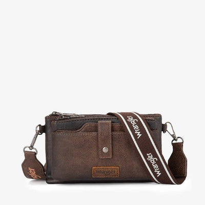 SAC BANDOULIÈRE WRANGLER À DOUBLE FERMETURE ÉCLAIR