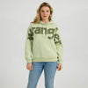 WRANGLER WOMENS BOLD LOGO HOODIE - GREEN