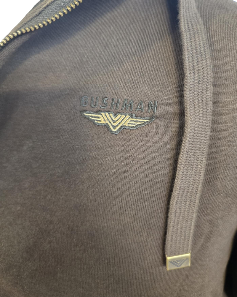 BUSHMAN JACKET WITH FLEECE LINING - BROWN