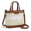 WRANGLER CANVAS MINI TOP HANDLE TOTE/CROSSBODY