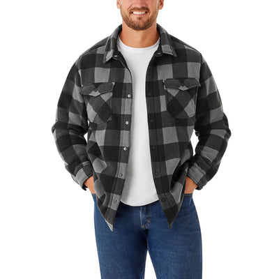 SURCHEMISE DOUBLÉE EN SHERPA POUR HOMME 