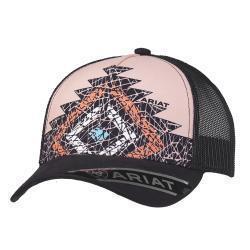 Ariat Ladies Cap Aztec Diamond Pink