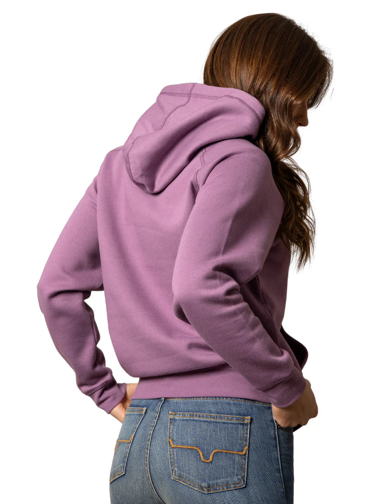 Sweat à capuche KIMES RANCH pour femme - Lilas