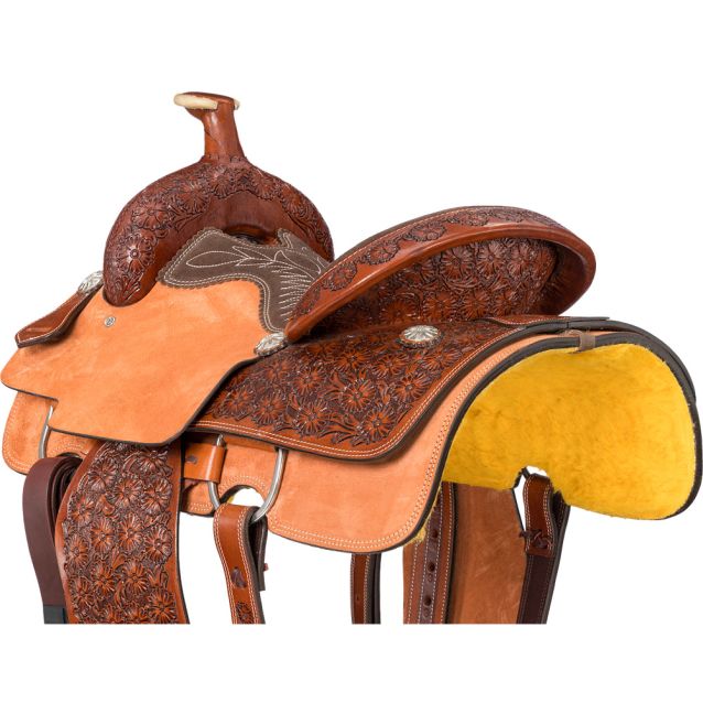 SILVER ROYAL HOLBROOK ROPING SADDLE 12"