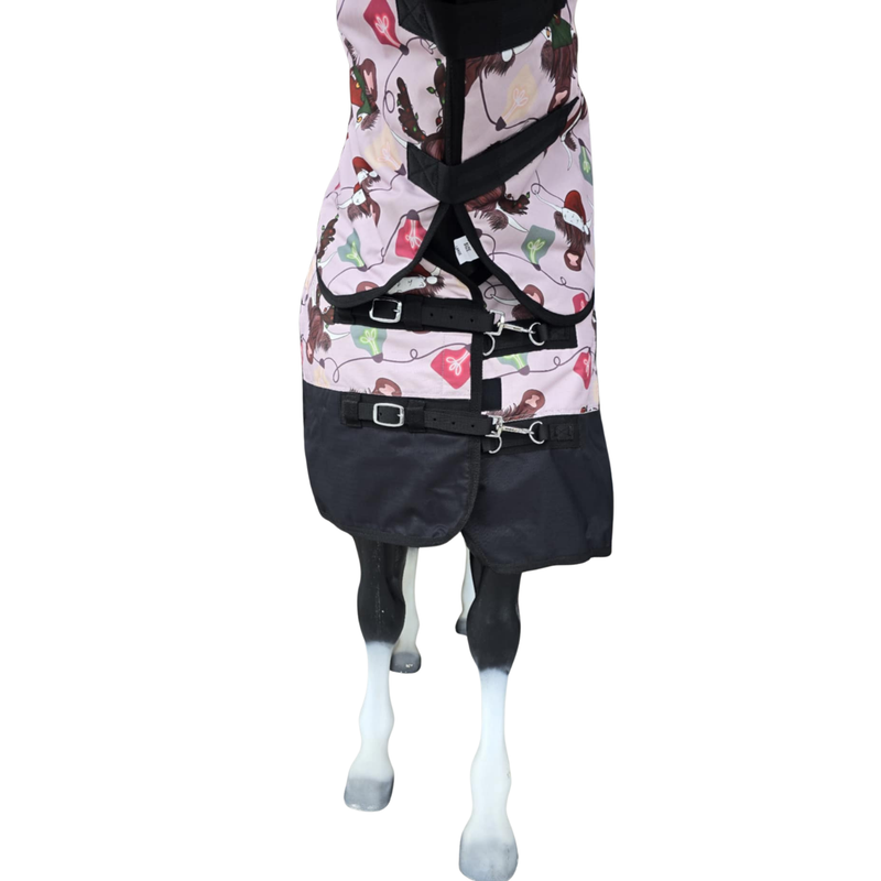 *LIMITED EDITION* MOO COW BLACK BOTTOM 1200D - 200G DETACH-A-NECK TURNOUT