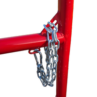 14 ' Border Gates Red 5-Bar
