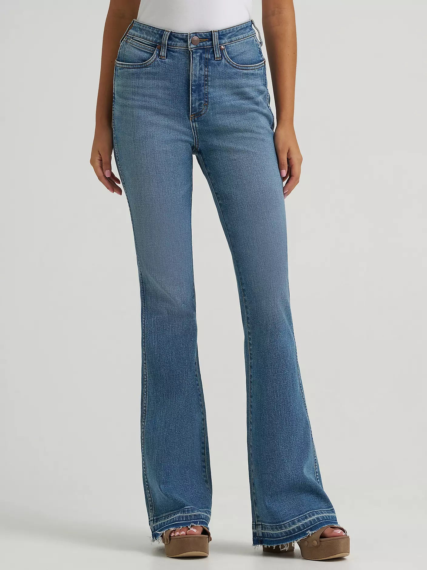 WRANGLER RELAXED JEAN - SKYLAR - STRETCH - HIGH RISE - LEN