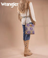 WRANGLER DUAL SIDED PRINT CANVAS SHOULDER BAG