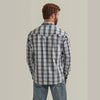 WRANGLER MENS RETRO PREMIUM SNAP SHIRT - STORMY GREY