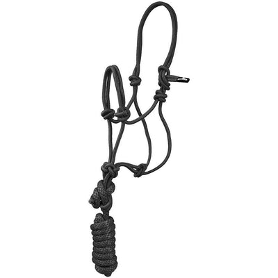 MUSTANG PONY/MINI ROPE HALTER WITH LEAD