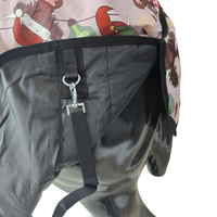 *LIMITED EDITION* MOO COW BLACK BOTTOM 1200D - 200G DETACH-A-NECK TURNOUT
