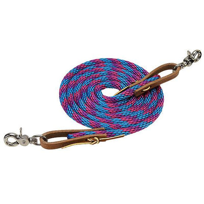 WEAVER LEATHER 3/8" x 8' ROPING REIN