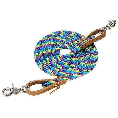 WEAVER LEATHER 3/8" x 8' ROPING REIN