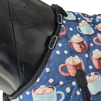 *LIMITED EDITION* HOT COCOA BURGUNDY BOTTOM 1200D - 200G REGULAR NECK TURNOUT