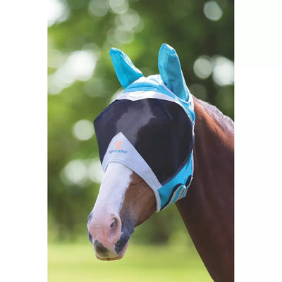 SHIRES FINE MESH FLY MASK WITH EARS