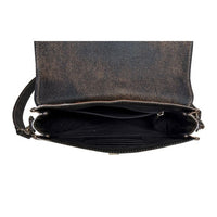 MYRA ANGUS RIDGE LEATHER & HAIRON BAG IN LIGHT HAIR ON HIDE