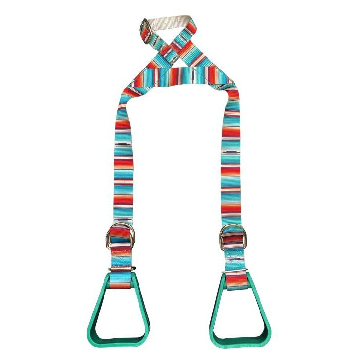 BUDDY STIRRUPS - SERAPE PRINT