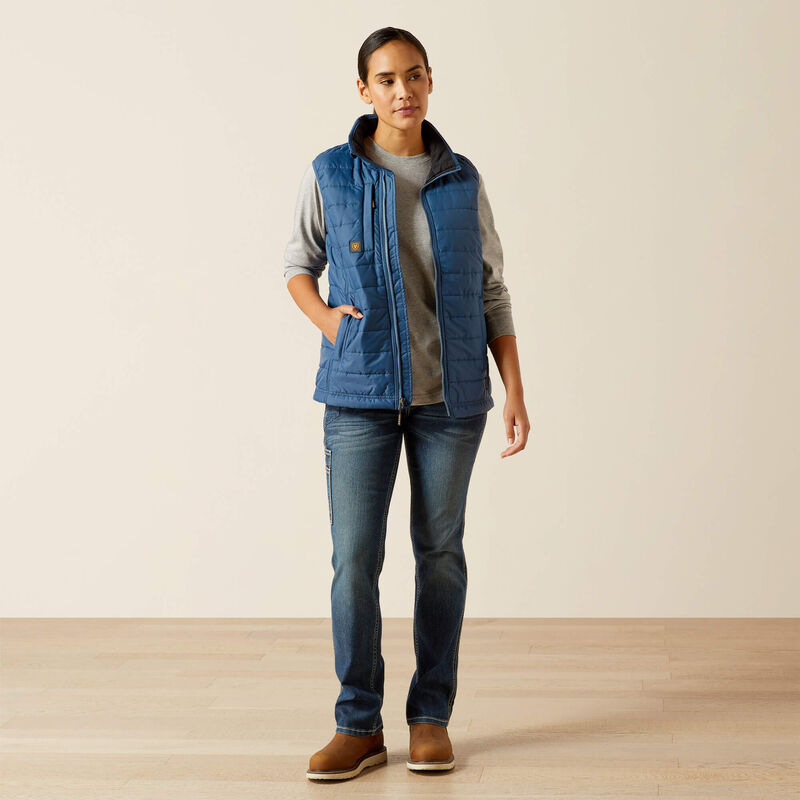 ARIAT WOMENS REBAR CORDURA RIPSTOP LIGHTWEIGHT INSULATED VEST