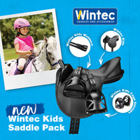 WINTEC KIDS SADDLE PACK - BLACK