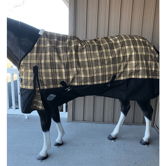 GOLIATH MINI RAIN SHEET - MUSTARD PLAID