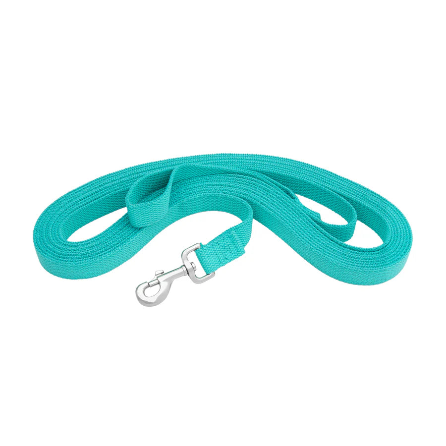 Weaver Leather Flat Cotton Lunge Line -  1" x 30 with Nickel