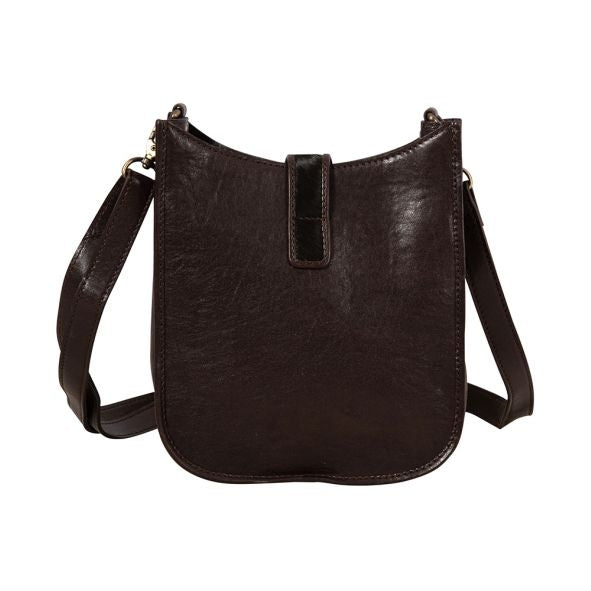 MYRA DELILAH CREEK EMBOSSED LEATHER BAG