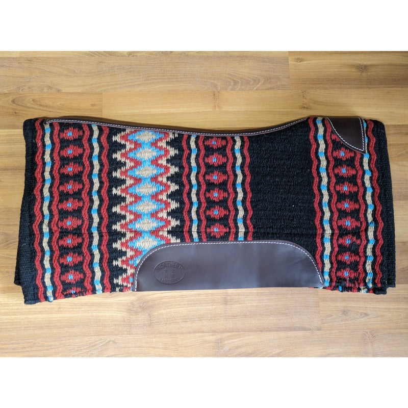 WOOL TOP BLANKET WITH FELT BOTTOM