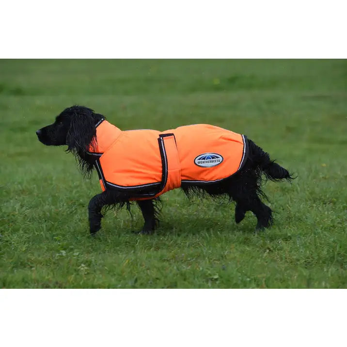 WEATHERBEETA COMFITEC PARKA DELUXE DOG COAT - ORANGE