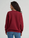 WRANGLER WOMENS WRANGLER GRAPHIC CREW SWEATSHIRT