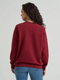 WRANGLER WOMENS WRANGLER GRAPHIC CREW SWEATSHIRT