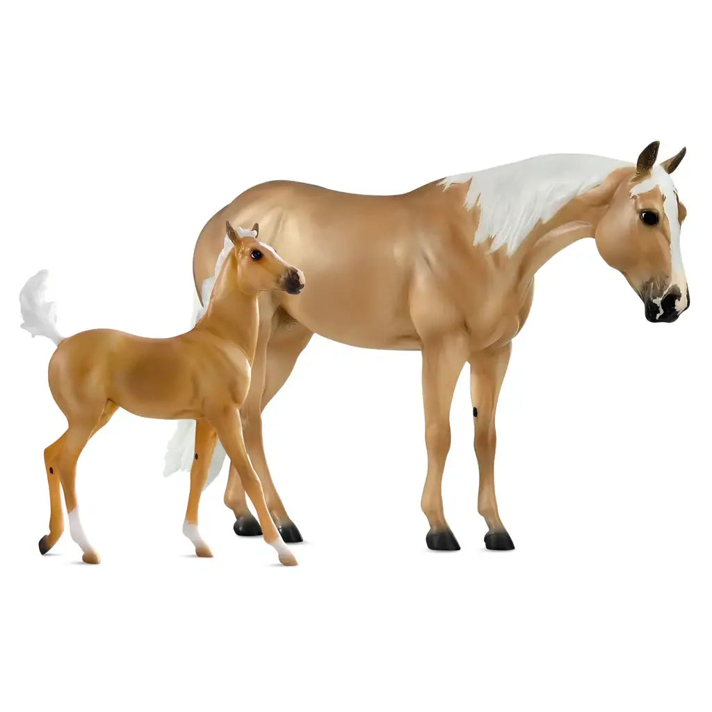 BREYER EBONY SHINES AND CHARLIZE