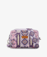 WRANGLER AZTEC DUAL SIDED PRINT CROSSBODY PURSE