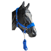 FLEECE NOSE NYLON BREAKAWAY HALTER WITH LEAD