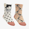 LEMIEUX MINI CHARACTER SOCKS - 2 PACK